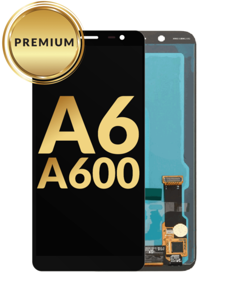 Galaxy A6 (A600 / 2018) LCD Assembly (BLACK) (Premium / Refurbished)