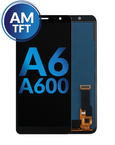 Galaxy A6 (A600 / 2018) LCD Assembly (BLACK) (Aftermarket TFT)