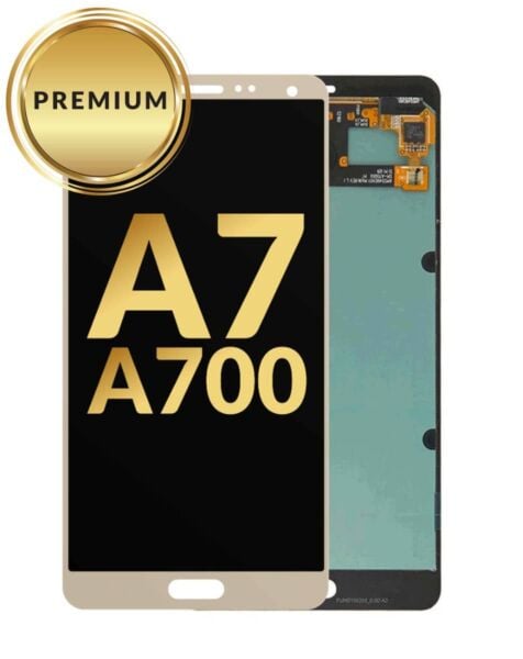 Galaxy A7 (A700 / 2015) LCD Assembly (GOLD) (Premium / Refurbished)