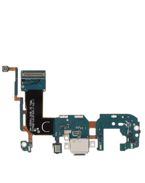 Galaxy S8+ (G955) Charging Port Board w/ Flex Cable (Dual Sim Version)