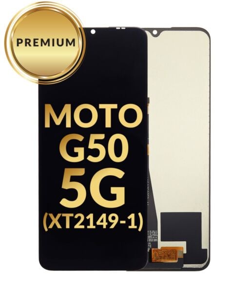 Motorola Moto G50 5G (XT2149-1) LCD Assembly (BLACK) (Premium/Refurbished)